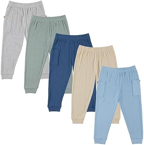 Cudlie 5-Pack Jogger Pants for Kids