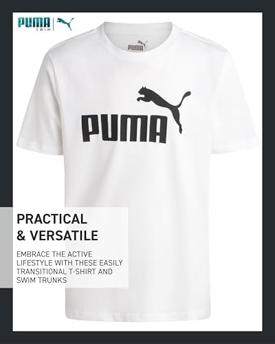 PUMA Boys Swim Set Essential Swimwear for Big Boys