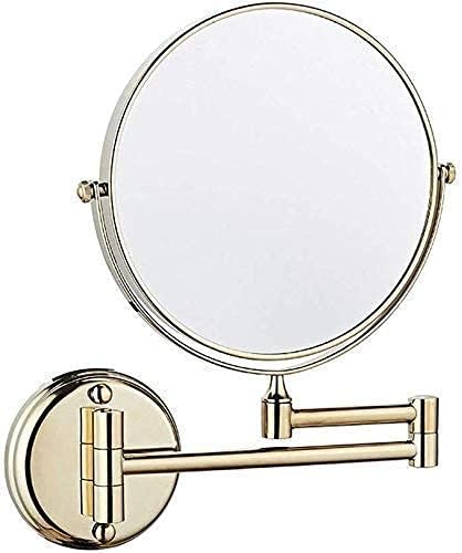 LCARY Extendable 3X1X Makeup Mirror Folding Vanity for Bathroom Travel