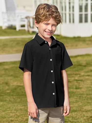 Comfortable Stylish Button-Down for Kids 5-14