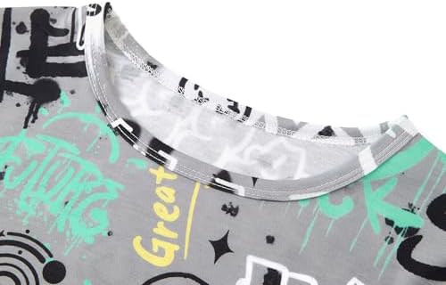 Beezizac Boys Pajamas with Trendy Graphic Design