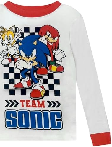 Sonic The Hedgehog Toddler Boys Pajama Set