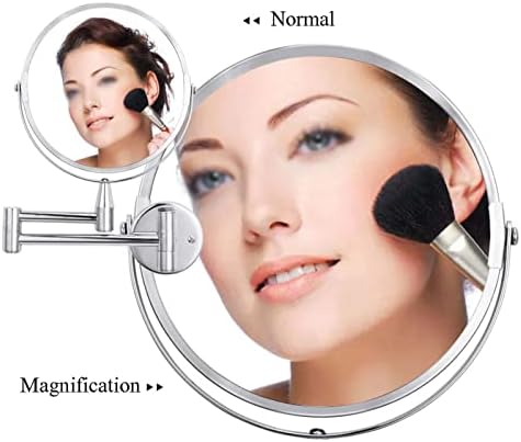 Premium 8 Wall-Mounted Mirror with 360 Swivel