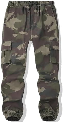 Comfy Camo Cargo Joggers for Boys