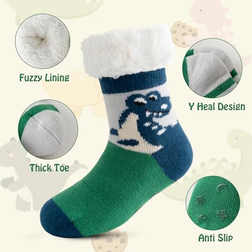 Caudblor Kids Slipper Socks Cozy Perfect for Winter