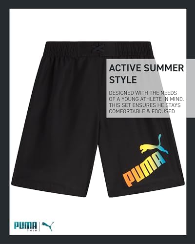 PUMA Boys Swim Set Essential Swimwear for Big Boys