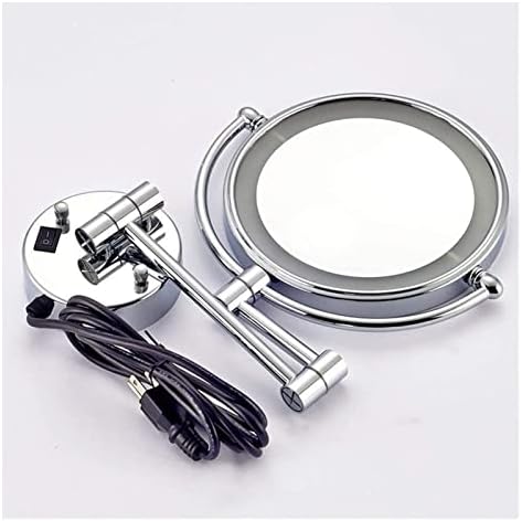 FUDGIO 8-inch LED Wall-Mounted Makeup Mirror