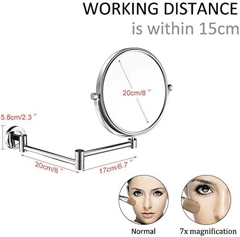 Sturdy Extendable Makeup Mirror