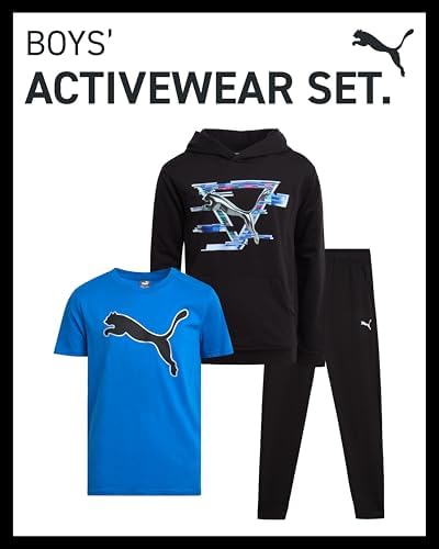 Puma Boys 3 Piece Jogger Set for 4-16 Years Old