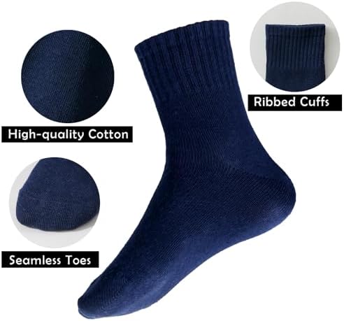 EPEIUS Kids Crew Socks