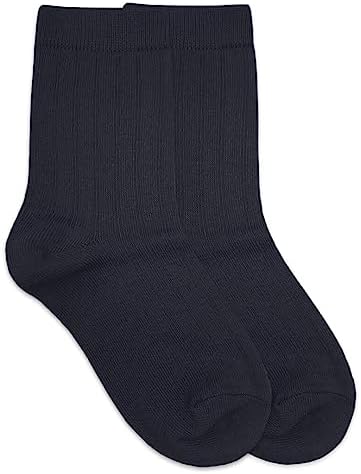 Jeffers Boys 8-20 Rib Crew Socks 3-Pair Pack