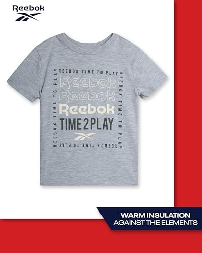 Reebok Boys Tracksuit Set - comfy athletic outfit for boys 12M-7
