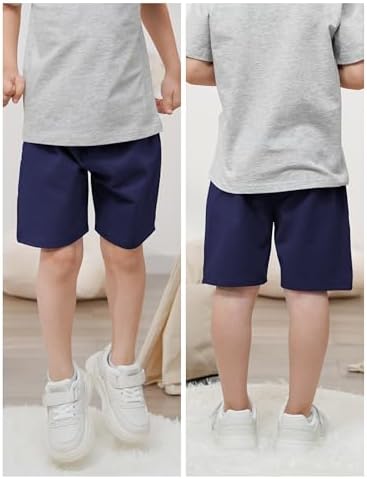 Resinta 4-Piece Toddler Boys Cotton Shorts