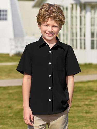 Comfortable Stylish Button-Down for Kids 5-14