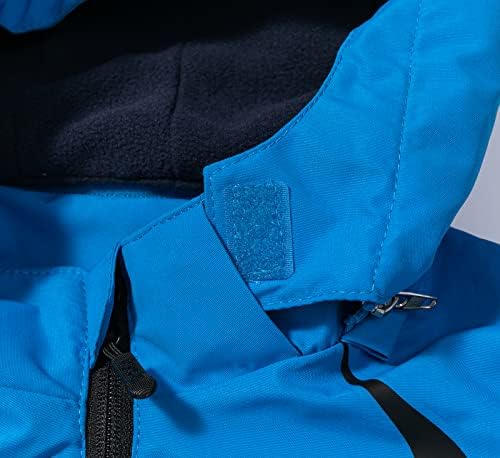LOKTARC Kids Lightweight Waterproof Hooded Raincoats for Boys Girls