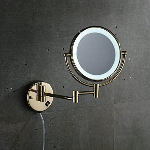 Lighted Makeup Mirror Wall Mounted with 3X Magnification