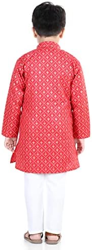 BownBee Kids Cotton Kurta Pajama Set for Boys