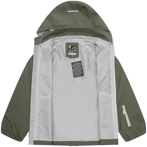 Durable Water-Resistant Jacket for Kids