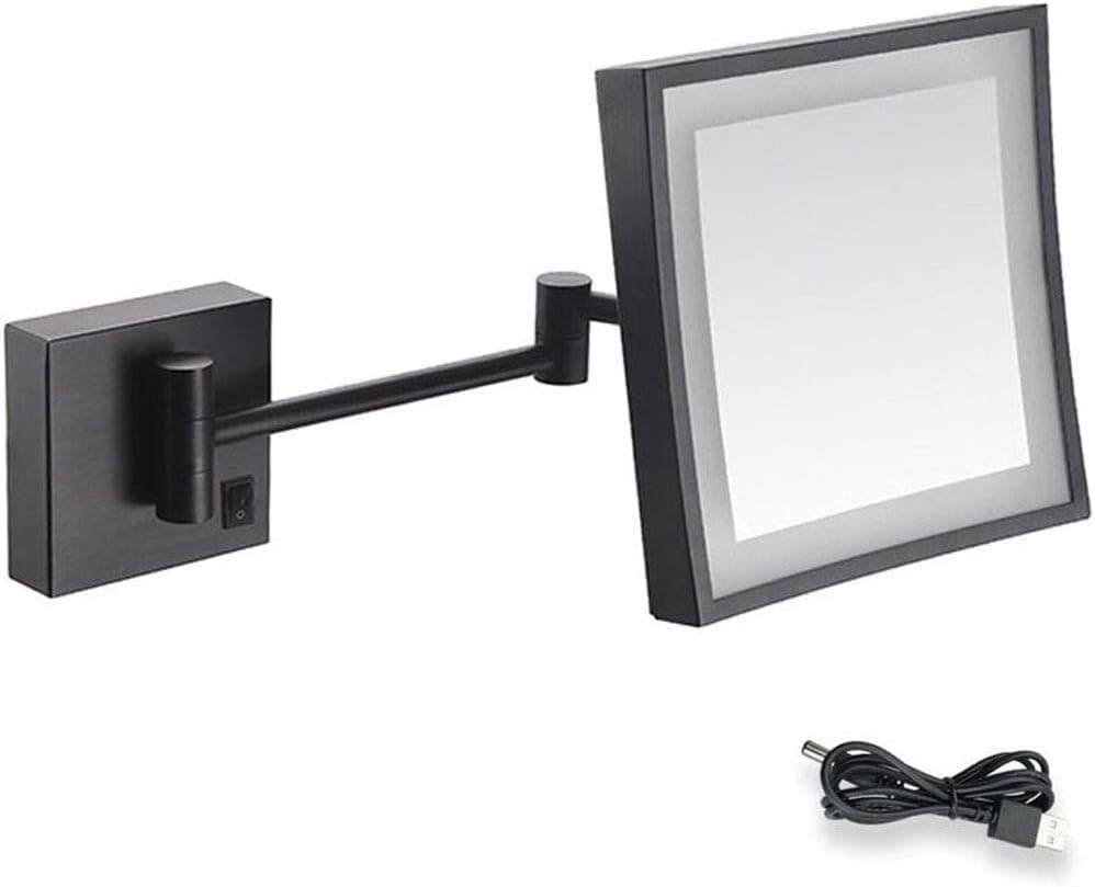 DEIHGE 8 Inch Double Sided Vanity Mirror with 10X Magnification