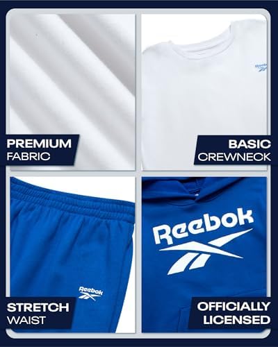 Reebok Boys Active Activate Set Pullover Jogger T-Shirt Perfect for Action