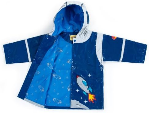 Kidorable Blue Space Hero All Weather Raincoat for Boys