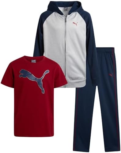 PUMA Boys Fleece Jogger Set - Comfort Style