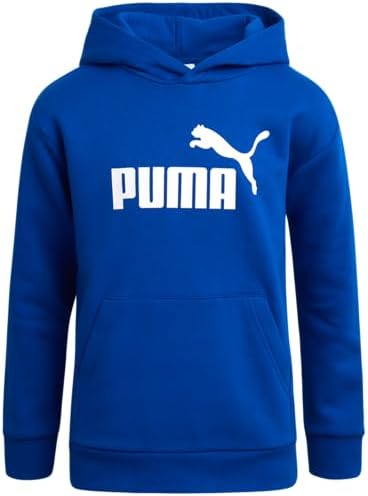 PUMA Boys Fleece Hoodie with Kangaroo Pockets