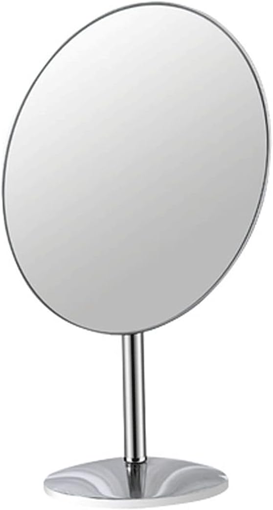 LCARY Cosmetic Mirror Silver Desktop Makeup Mirror