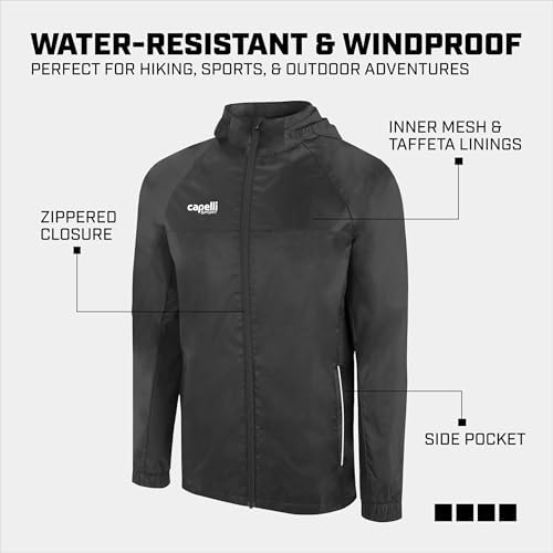 Keep You Safe and Dry All Weather Boys Gym Jacket