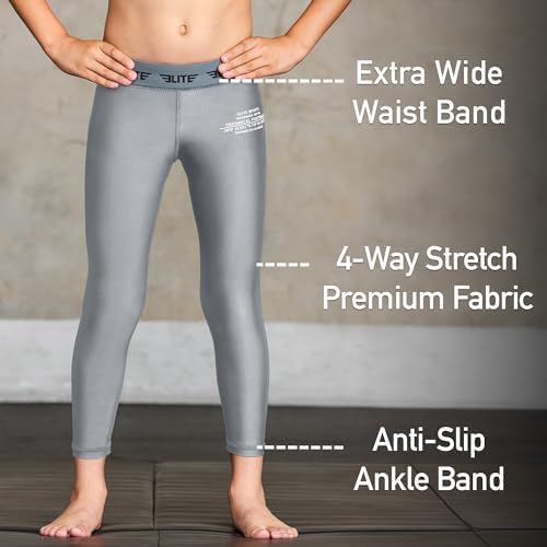 Elite Sports Kids MMA Spat Performance Compression Leggings