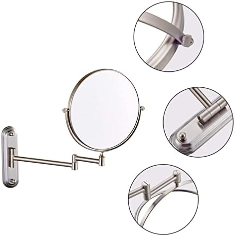 Luxury Wall-Mounted Makeup Mirror Double Sided Shaving Cosmetic Vanity