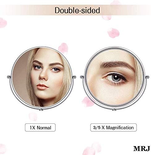 LCARY 3X Wall-Mounted Makeup Mirror