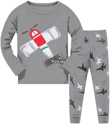 Toddler Boys Pajama Set with Hoodie and T-Shirt