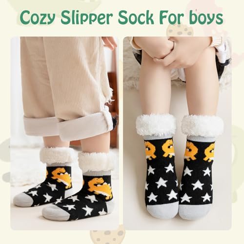 Caudblor Kids Slipper Socks Cozy Perfect for Winter