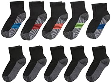 Hanes Boys Double Tough Performance Socks 10-Pack