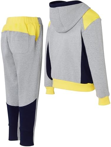 Boys Comfortable Zip-Up Tracksuit Set Ages 3-9