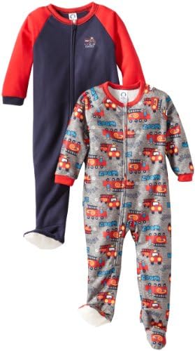 Gerber Boys 2 Pack Footed Blanket Sleepers 1