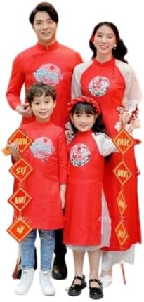 Family-Style Vietnamese Ao Dai Set