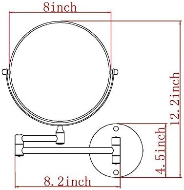 Light Up Life - Adjustable Makeup Mirror