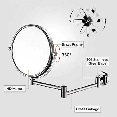 8-Inch Double-Sided Vanity Mirror