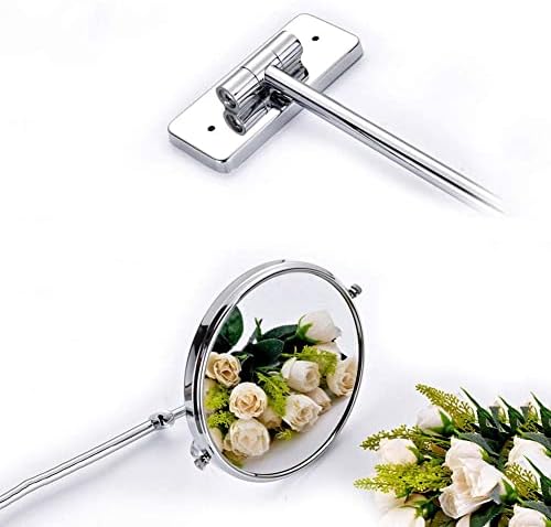 FUDGIO 3X Magnifying Wall-Mounted Makeup Mirror with 360 Swivel