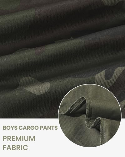 Comfy Camo Cargo Joggers for Boys