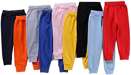 Durable Boys Elastic Waist Joggers - Black Grey Sizes 14-16