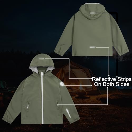 Durable Water-Resistant Jacket for Kids