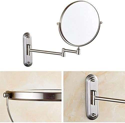 NOVOCE Extendable Makeup Mirror with 360-Degree Rotation