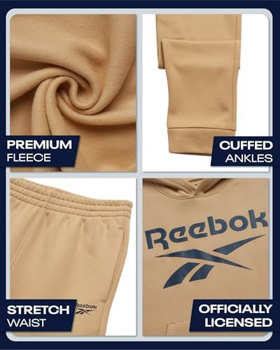 Reebok Boys Trackset - Fleece Pullover Joggers