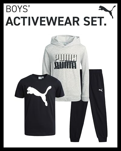 PUMA Boys 3-Piece Jogger Set