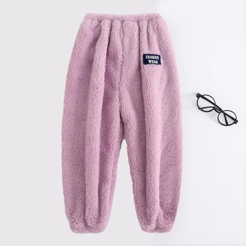Corduroy Pants for Kids Boys - Wide Leg Comfy Elastic