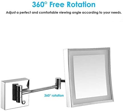 Wall-Mounted 3-in-1 Vanity Mirror