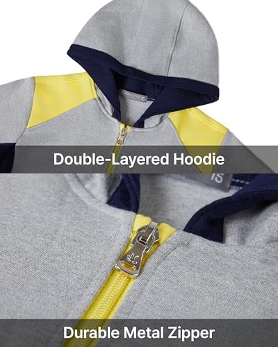 Boys Comfortable Zip-Up Tracksuit Set Ages 3-9
